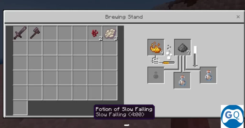 How to Make Slow Falling Potion in Minecraft?