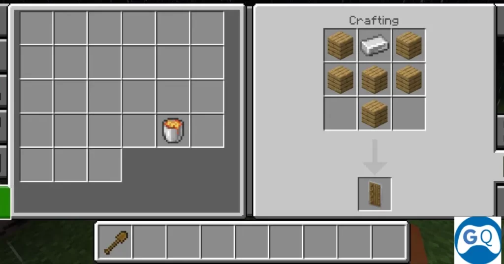 How to make a shield in Minecraft?